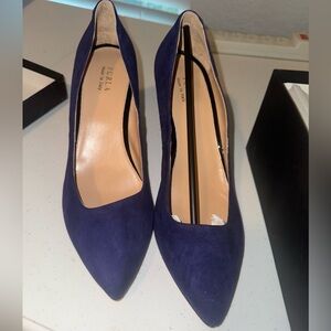 Furla Women's Deep Blue Heels